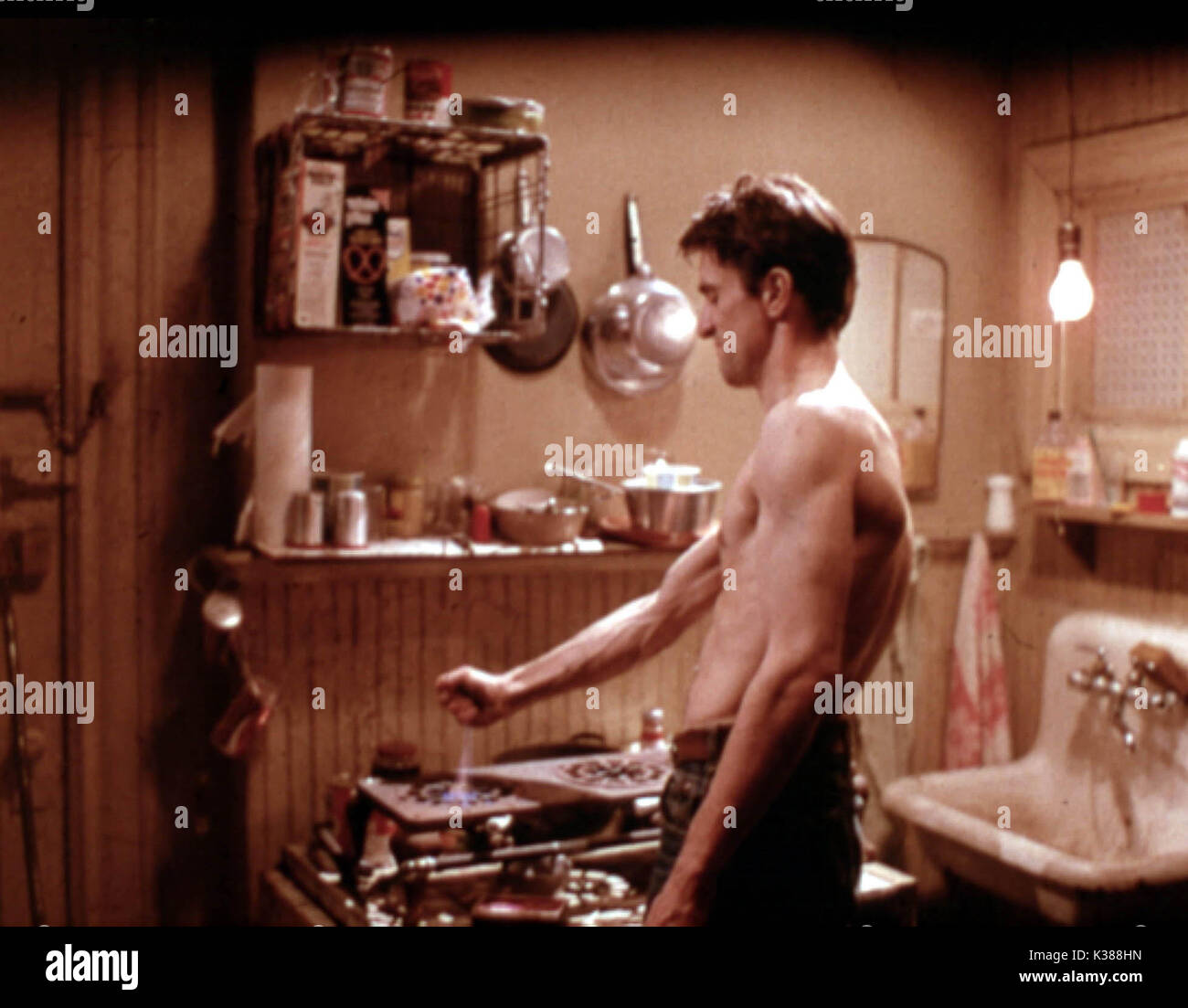 TAXI DRIVER ROBERT DE NIRO Datum: 1976 Stockfoto