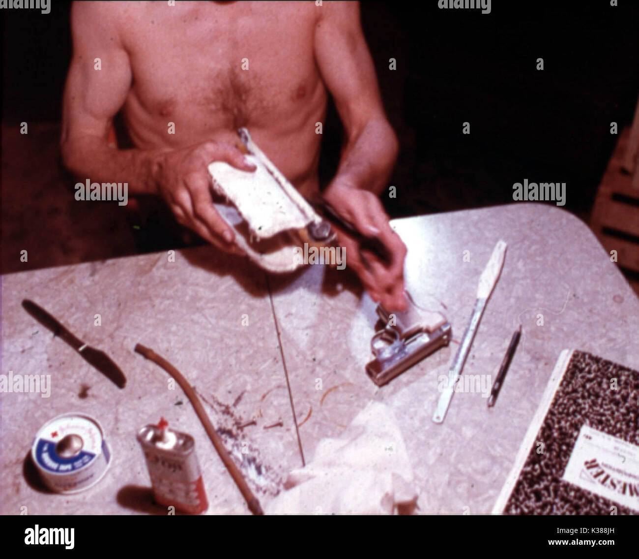 TAXI DRIVER ROBERT DE NIRO Datum: 1976 Stockfoto