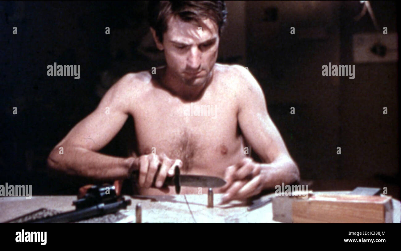 TAXI DRIVER ROBERT DE NIRO Datum: 1976 Stockfoto