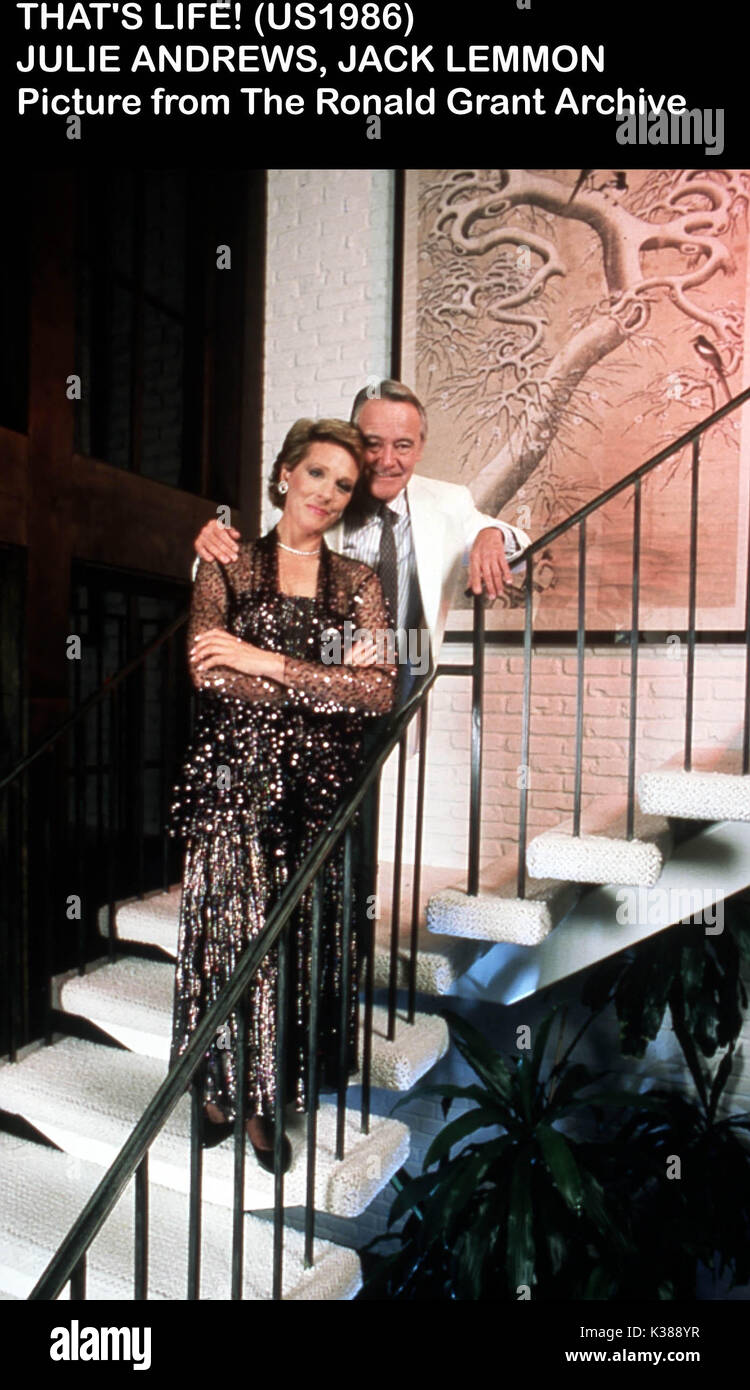 So ist das Leben [USA 1986] Julie Andrews, Jack Lemmon Datum: 1986 Stockfoto