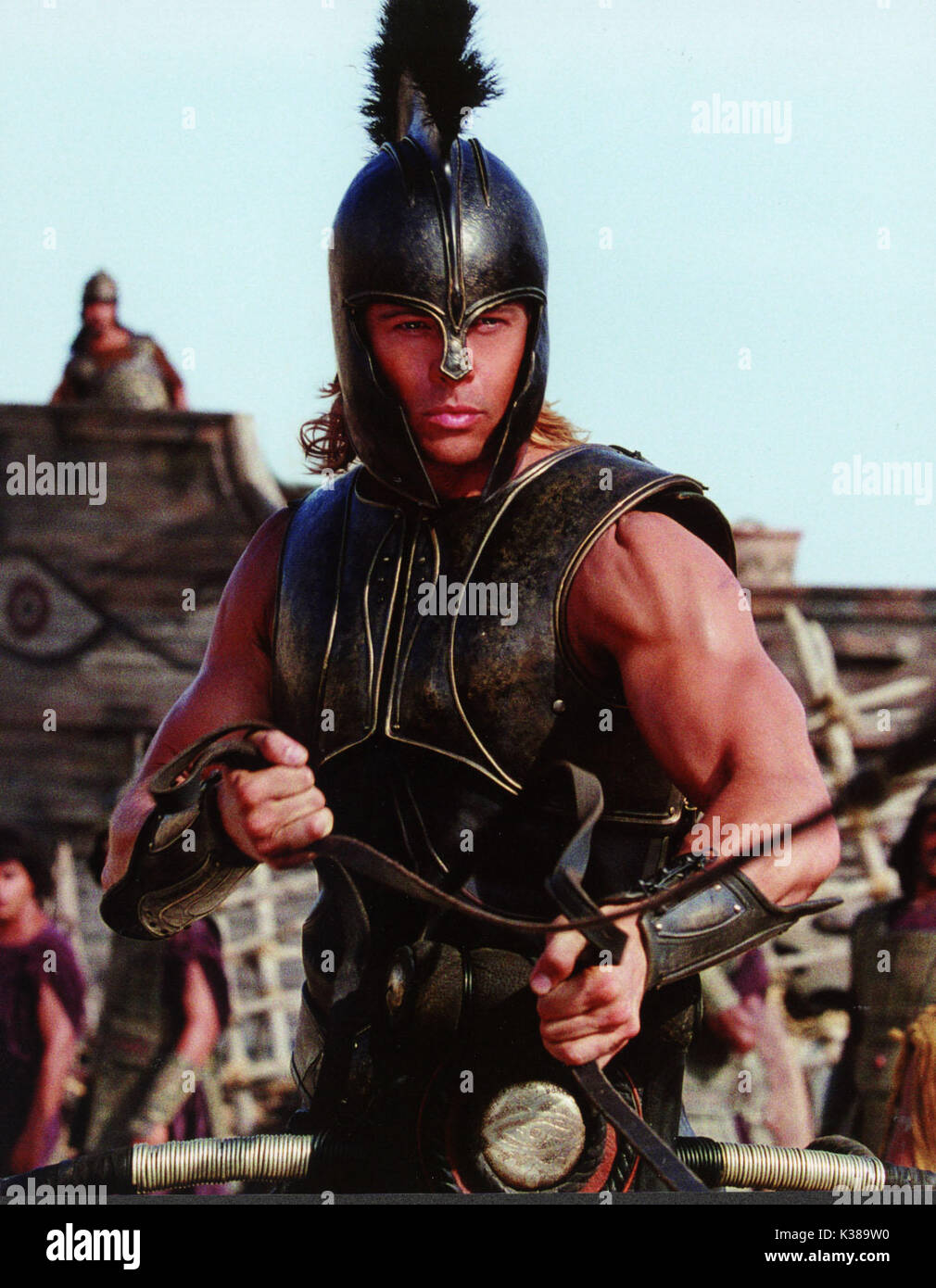 Troja BRAD PITT ALS ACHILLES EIN WARNER BROS FILM Datum 2004 Stockfotografie Alamy