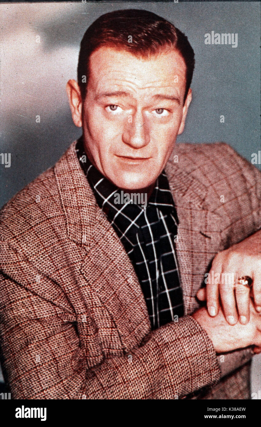 JOHN WAYNE Stockfoto