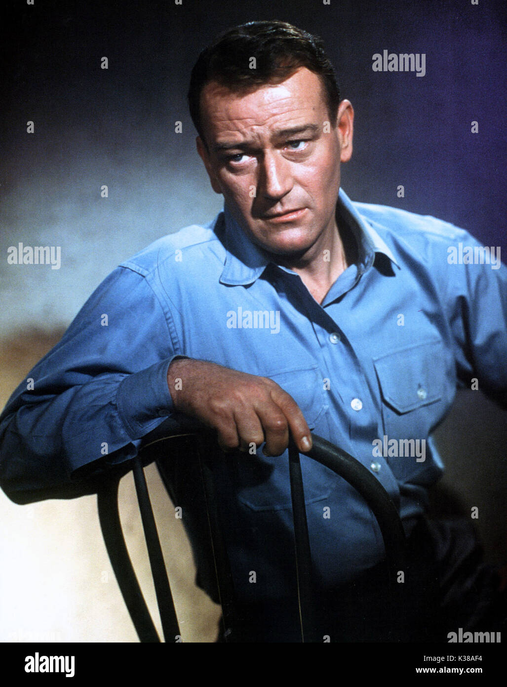 JOHN WAYNE Datum: Stockfoto