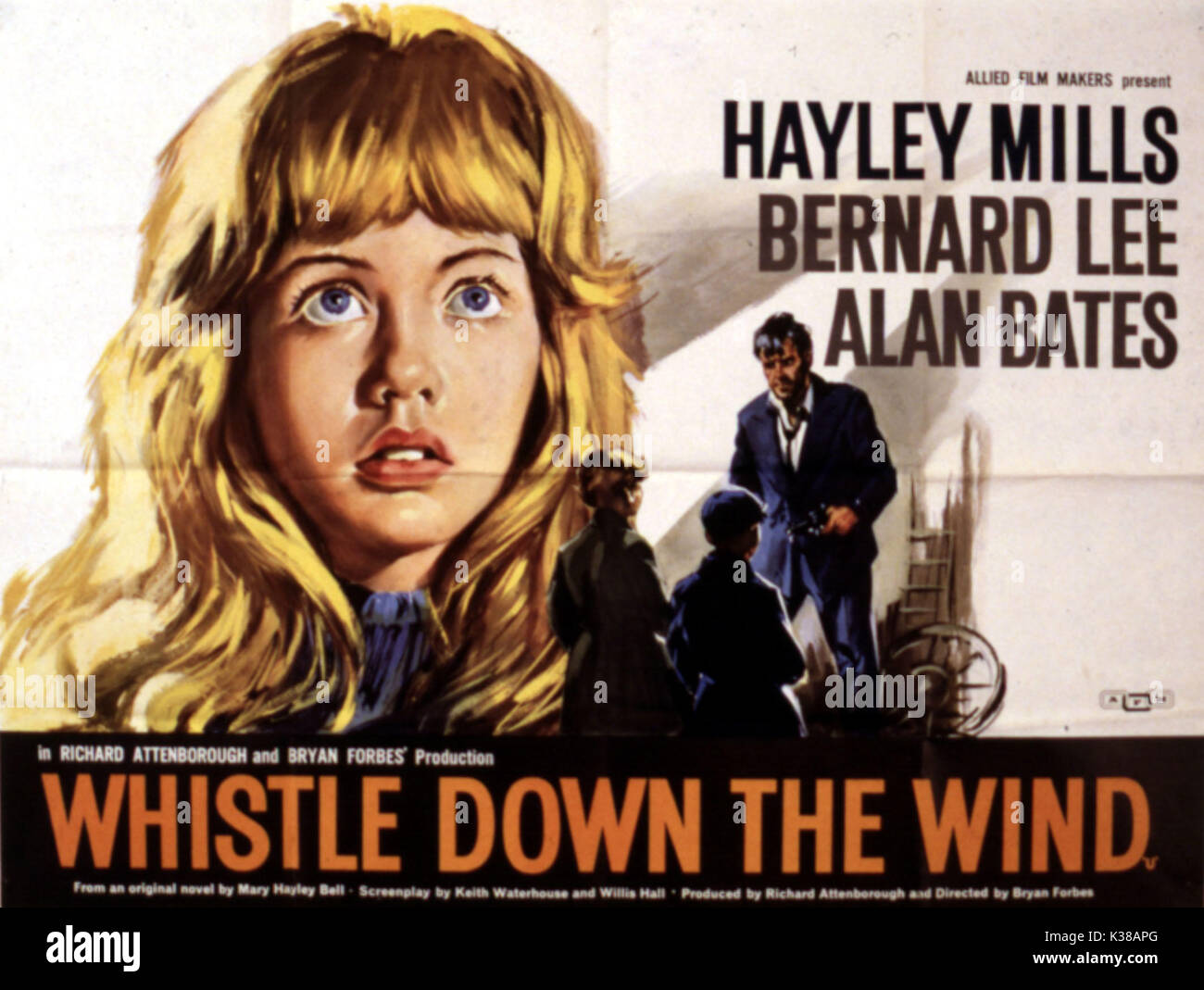 Pfiff DER WIND ALLIED FILMEMACHER/BIBER PRODUKTION/RANK FILM ORG Datum: 1961 Stockfoto