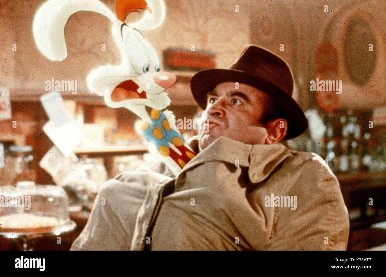 WHO Framed Roger Rabbit WALT DISNEY PICTURES BOB HOSKINS Datum: 1988 Stockfoto
