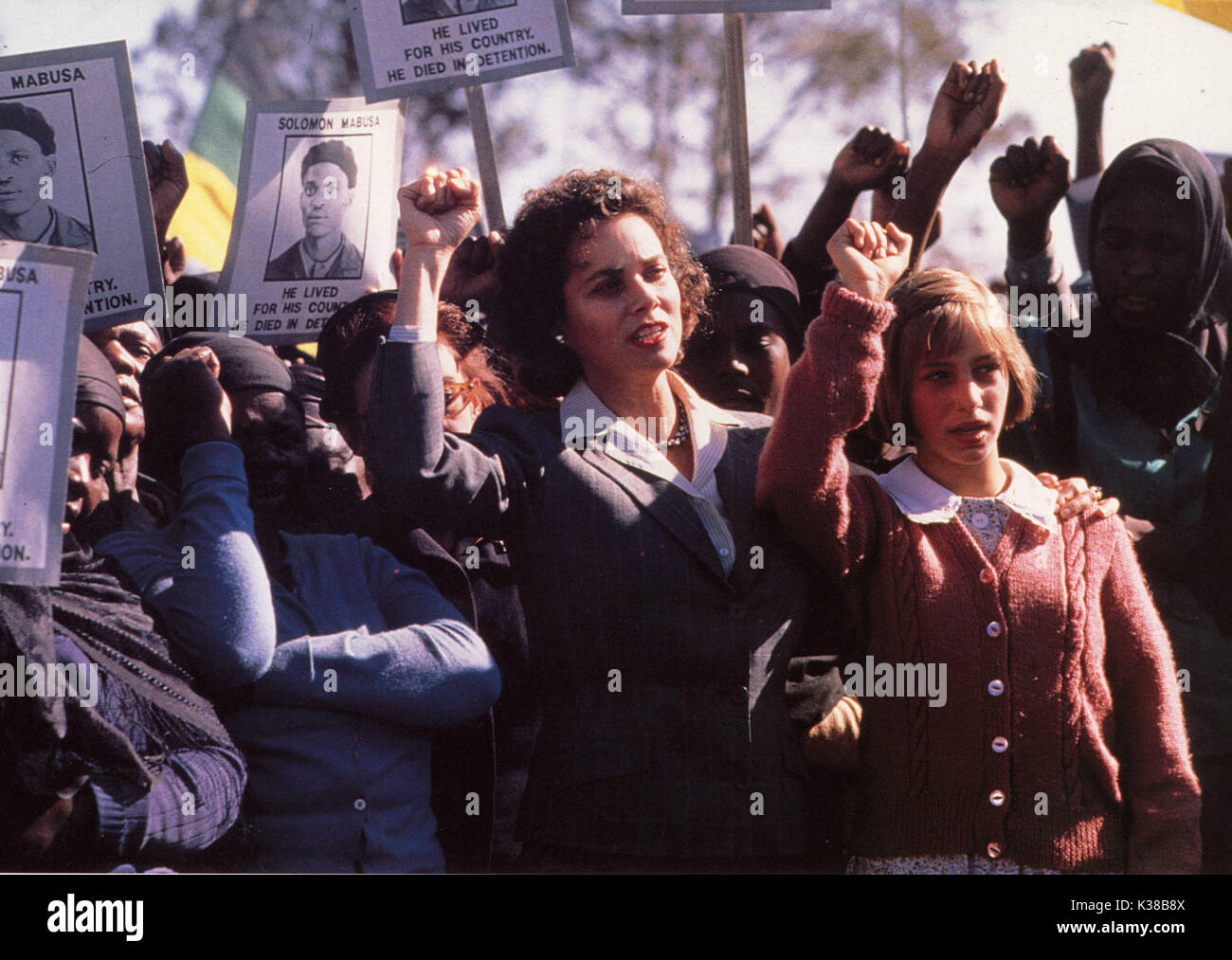 Eine Welt für sich Barbara Hershey und JODHI KANN EIN CHANNEL FOUR FILMS Datum: 1988 Stockfoto