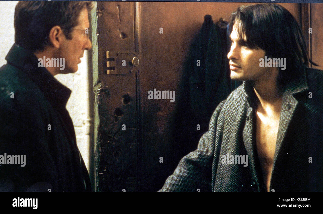 Untreu RICHARD GERE UND OLIVIER MARTINEZ Datum: 2002 Stockfoto