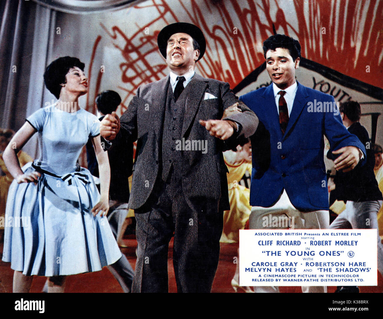 Die JUNGEN CAROLE GREY, ROBERT MORLEY, Cliff Richard Datum: 1961 Stockfoto