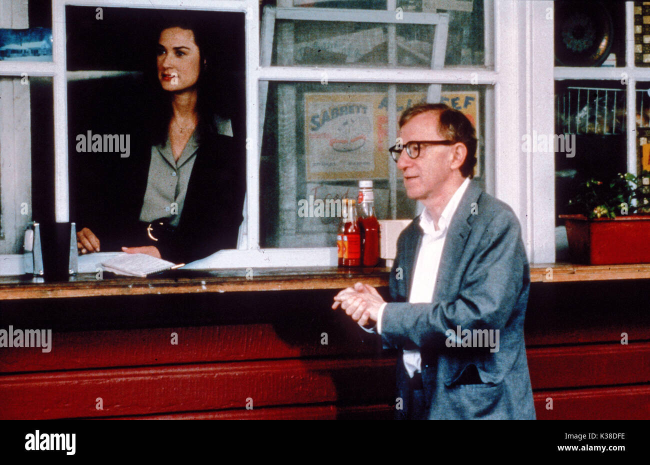 HARRY DEMI MOORE, WOODY ALLEN, HARRY DEMI MOORE, WOODY ALLEN Datum: 1997 Stockfoto