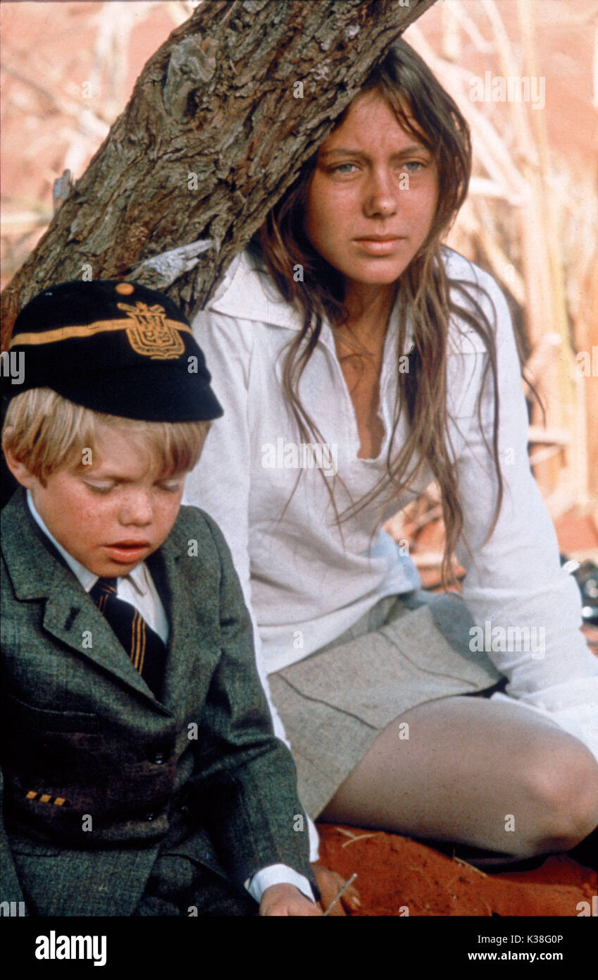 WALKABOUT LUCIEN JOHN, Jenny Agutter Datum: 1971 Stockfoto