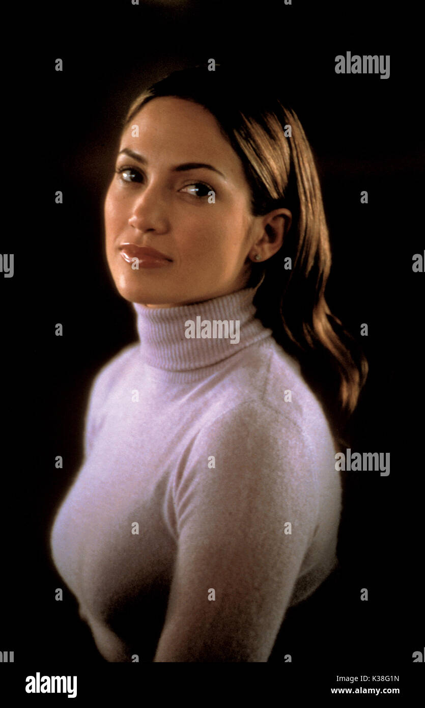 WEDDING PLANNER JENNIFER LOPEZ PORTRAIT BETRIFFT: rollkragen pullover Datum: 2001 Stockfoto
