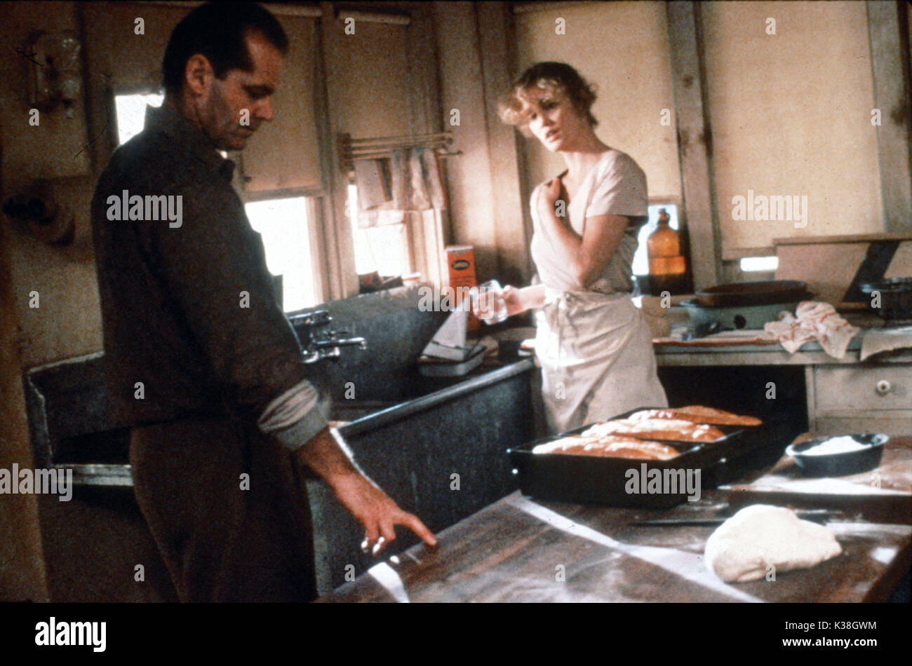 Wenn der Postmann zweimal klingelt Jack Nicholson, Jessica Lange Datum: 1981 Stockfoto