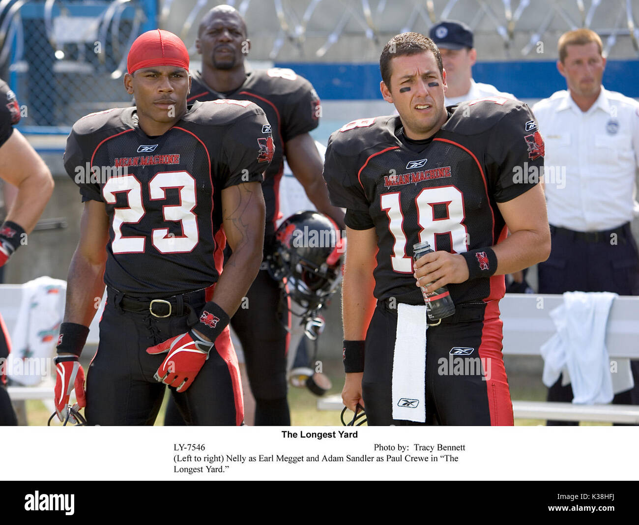 Die LÄNGSTE YARD NELLY, ADAM SANDLER Stockfoto