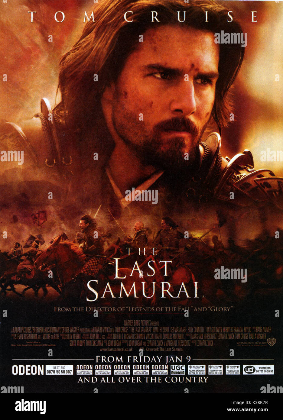 Der letzte Samurai Datum: 2003 Stockfoto