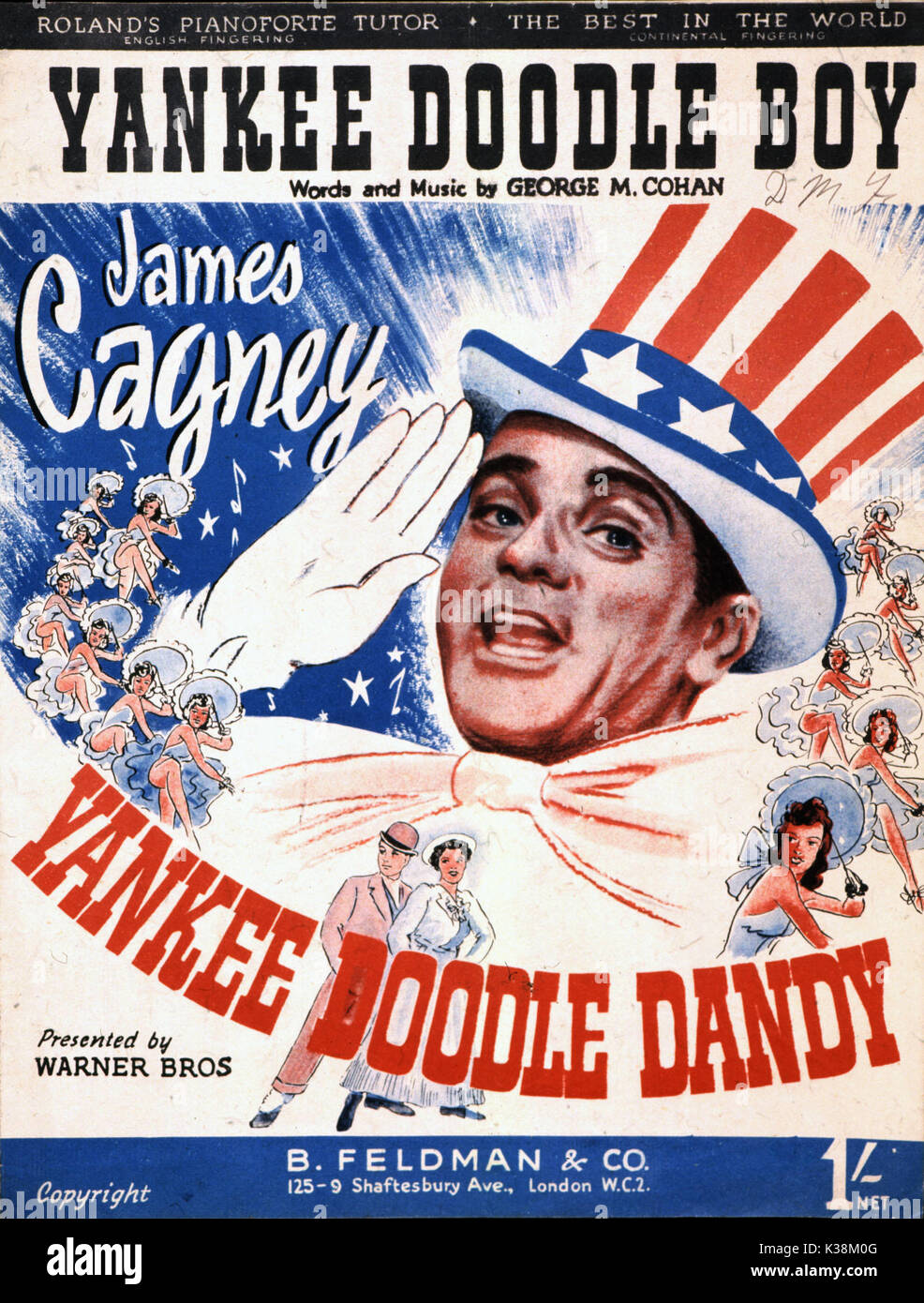 YANKEE DOODLE DANDY POSTER Stockfoto