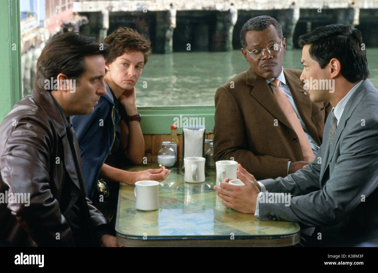 TWISTED ANDY GARCIA, Ashley Judd, Samuel L Jackson, RUSSELL WONG Datum: 2004 Stockfoto