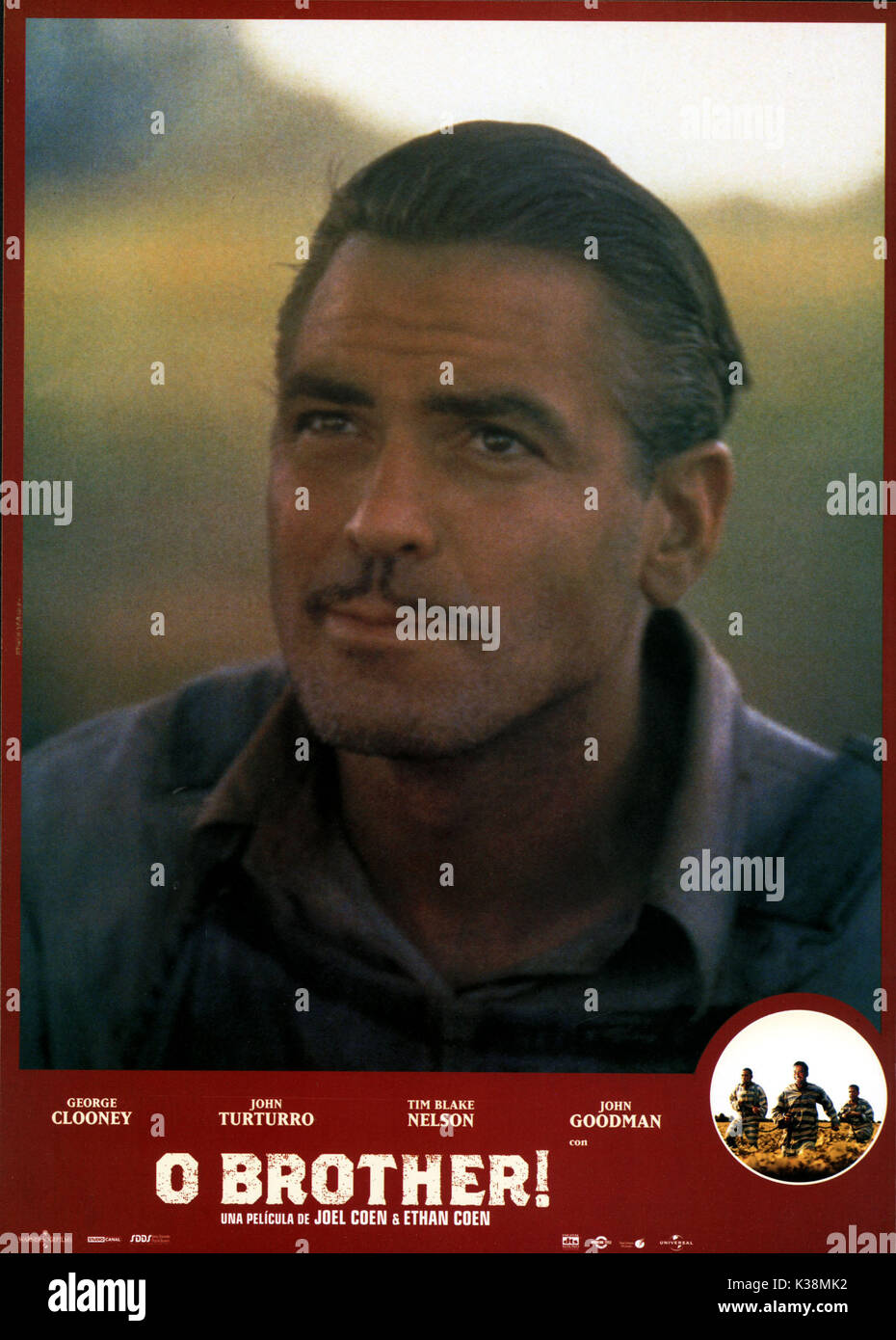 O Brother, Where Art Thou? GEORGE CLOONEY Stockfoto
