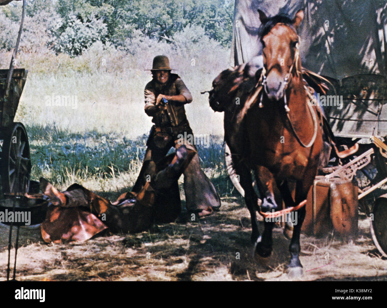 CULPEPPER CATTLE CO Datum: 1972 Stockfoto