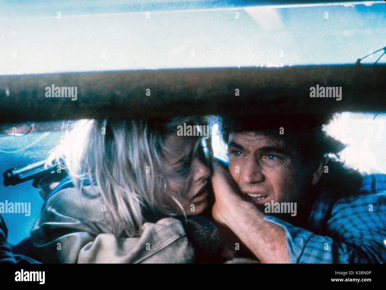 LETHAL WEAPON 2 PATSY KENSIT UND MEL GIBSON Lethal Weapon 2 PATSY KENSIT, MEL GIBSON Datum: 1989 Stockfoto