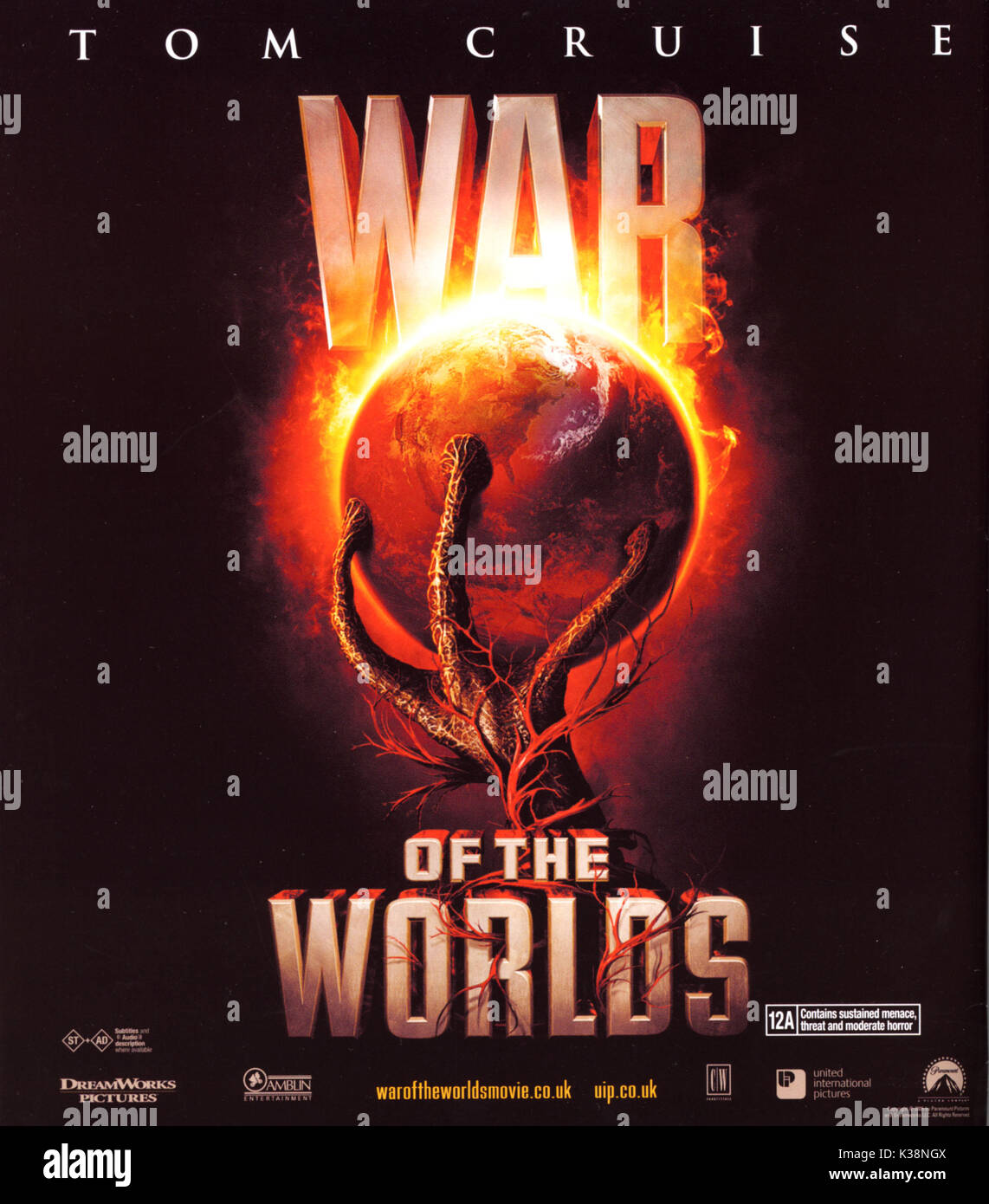 Krieg der Welten POSTER Datum: 2005 Stockfoto