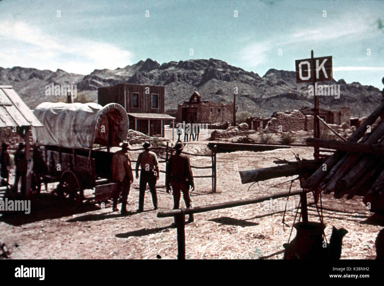 Schießerei am OK Corral Datum: 1957 Stockfoto