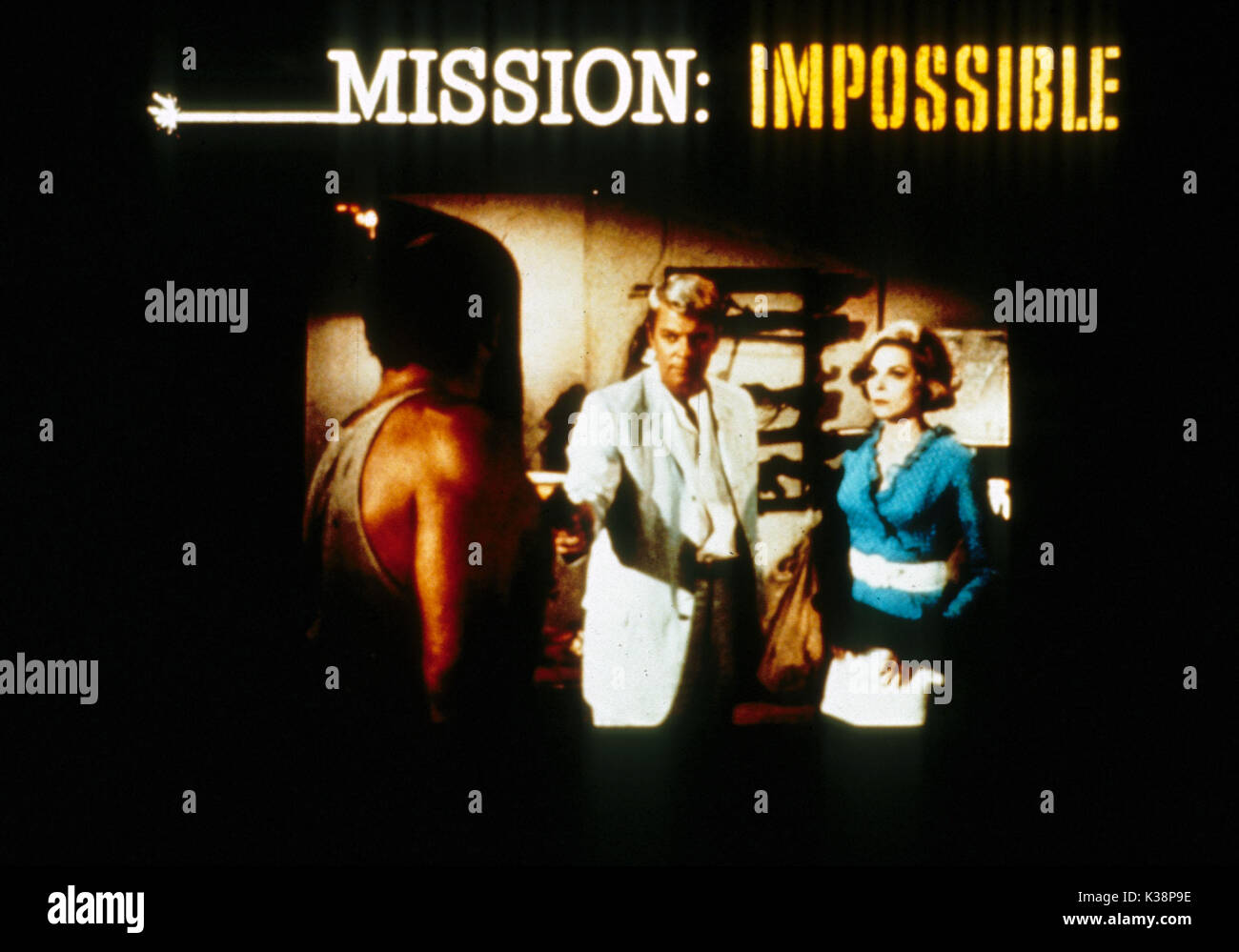 MISSION: IMPOSSIBLE PETER GRAVES, BARBARA BAIN Stockfoto