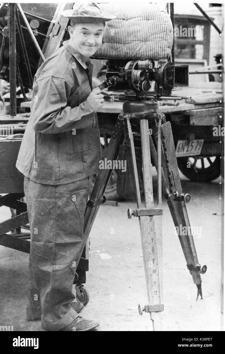 STAN LAUREL Stockfoto