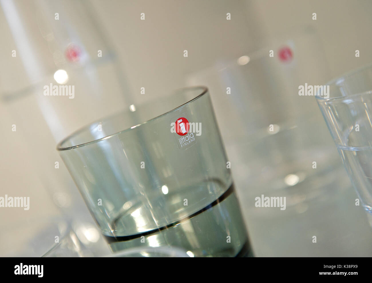 Iittala Glas Museum und Fabrik, iitala, Finnland Stockfoto
