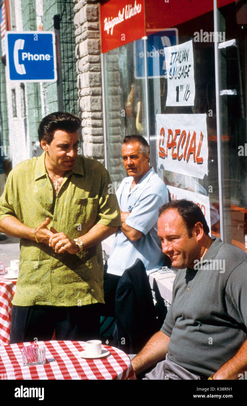 Die SOPRANOS JAMES GANDOLFINI Stockfoto