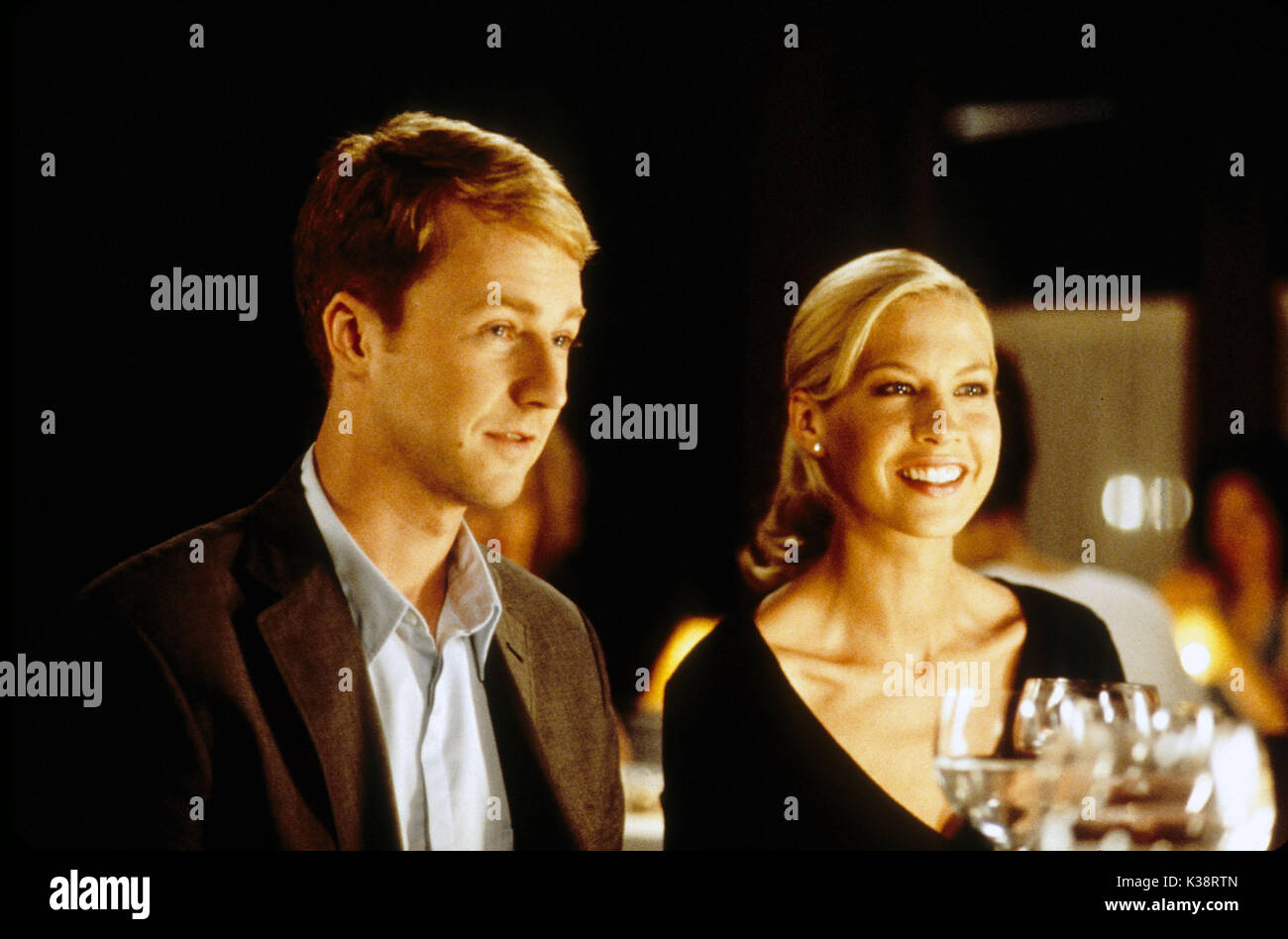 Den Glauben bewahren Edward Norton, Jenna Elfman Datum: 2000 Stockfoto