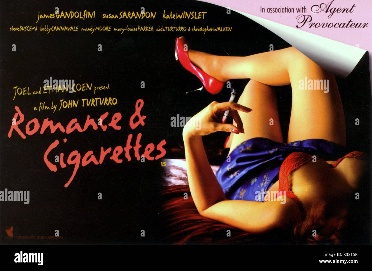 Romantik und Zigaretten Datum: 2005 Stockfoto