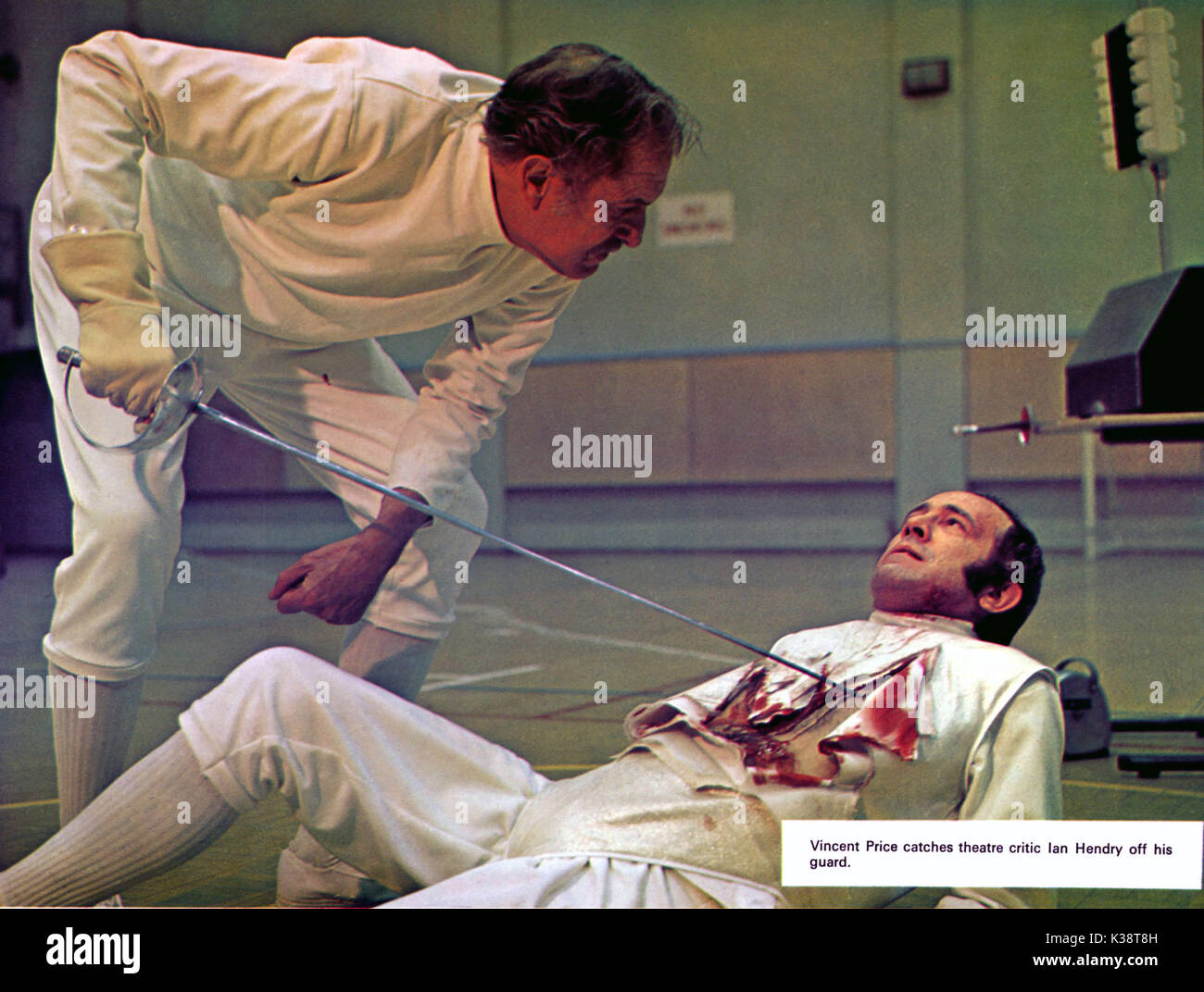 THEATER VON BLUT aka THEATER VON BLUT VINCENT PRICE, IAN HENDRY THEATER VON BLUT [BR 1973] Vincent Price, IAN HENDRY Datum: 1973 Stockfoto