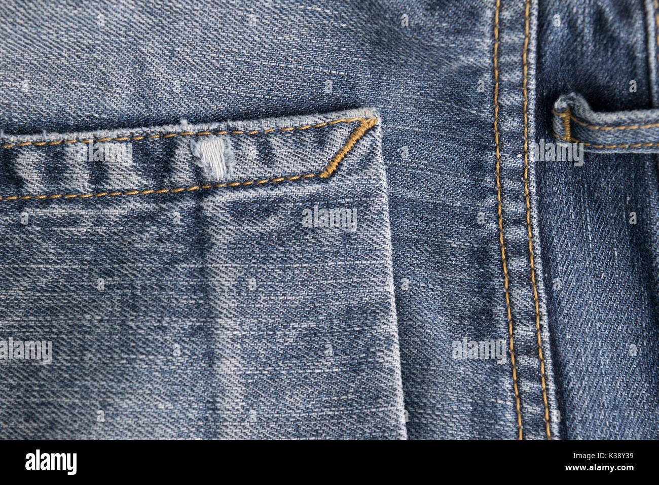 Jeans Hosen details Textur und Hintergrund für Modedesigner. Stockfoto