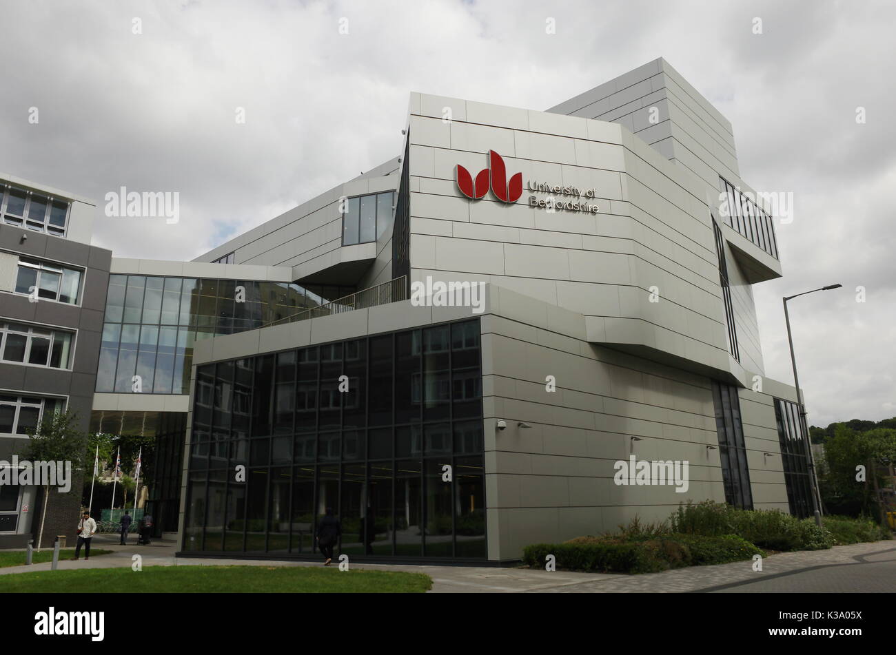 Universität Bedfordshire in Luton, Bedfordshire, Großbritannien Stockfoto