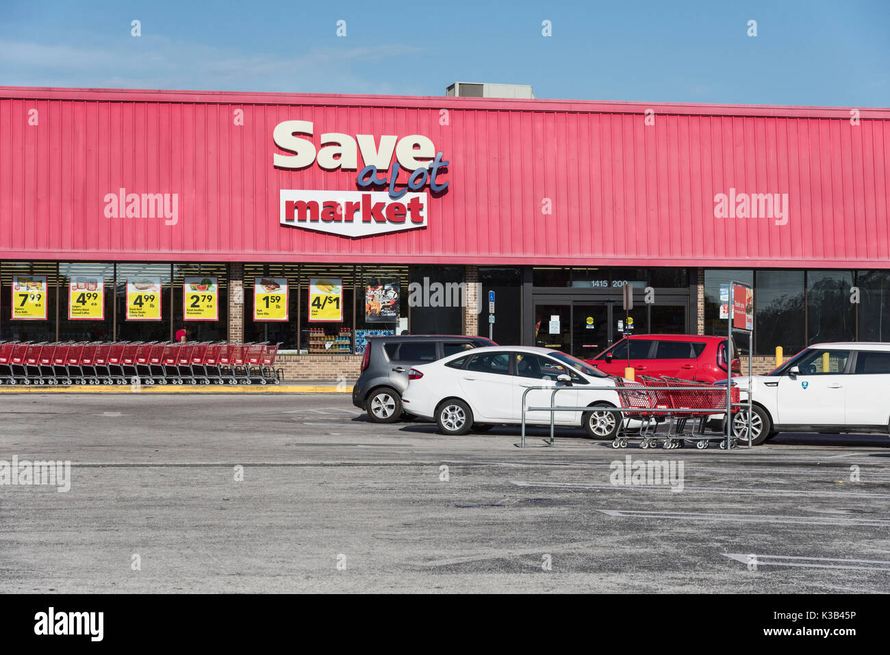 Speichern Alot Markt Leesburg, Florida USA Stockfoto