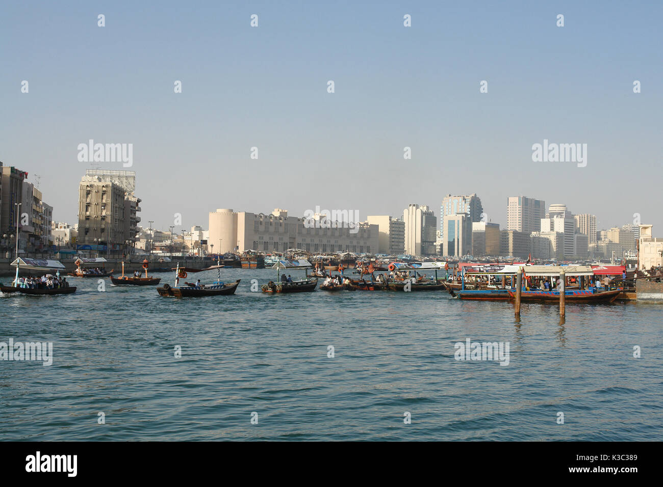 Dubai Creek Stockfoto