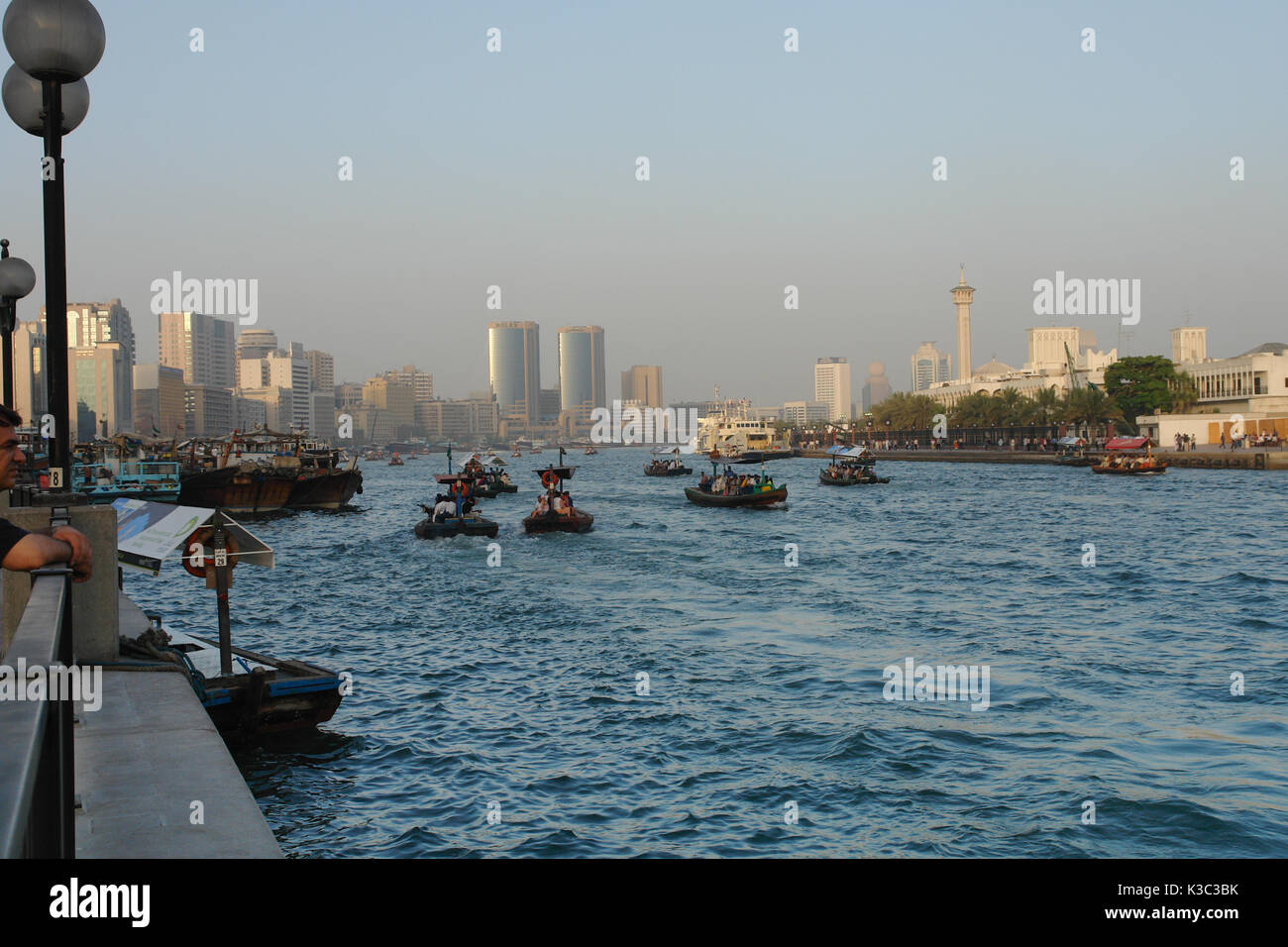 Dubai Creek Stockfoto