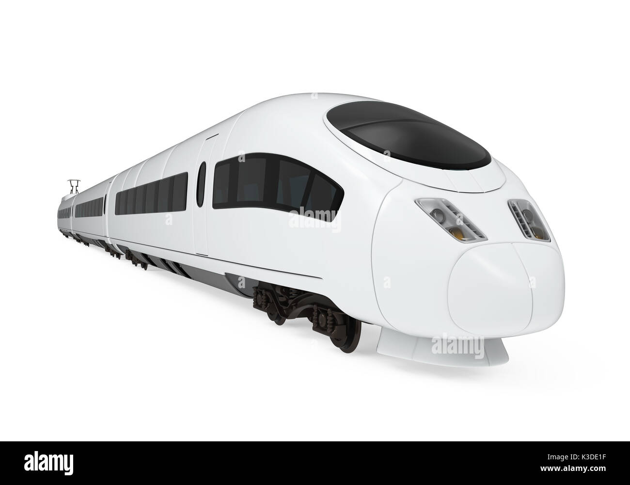Intercity isoliert Stockfoto