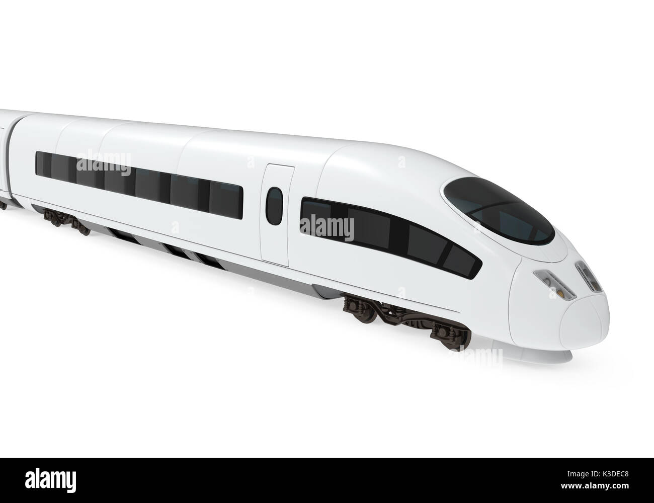 Intercity isoliert Stockfoto