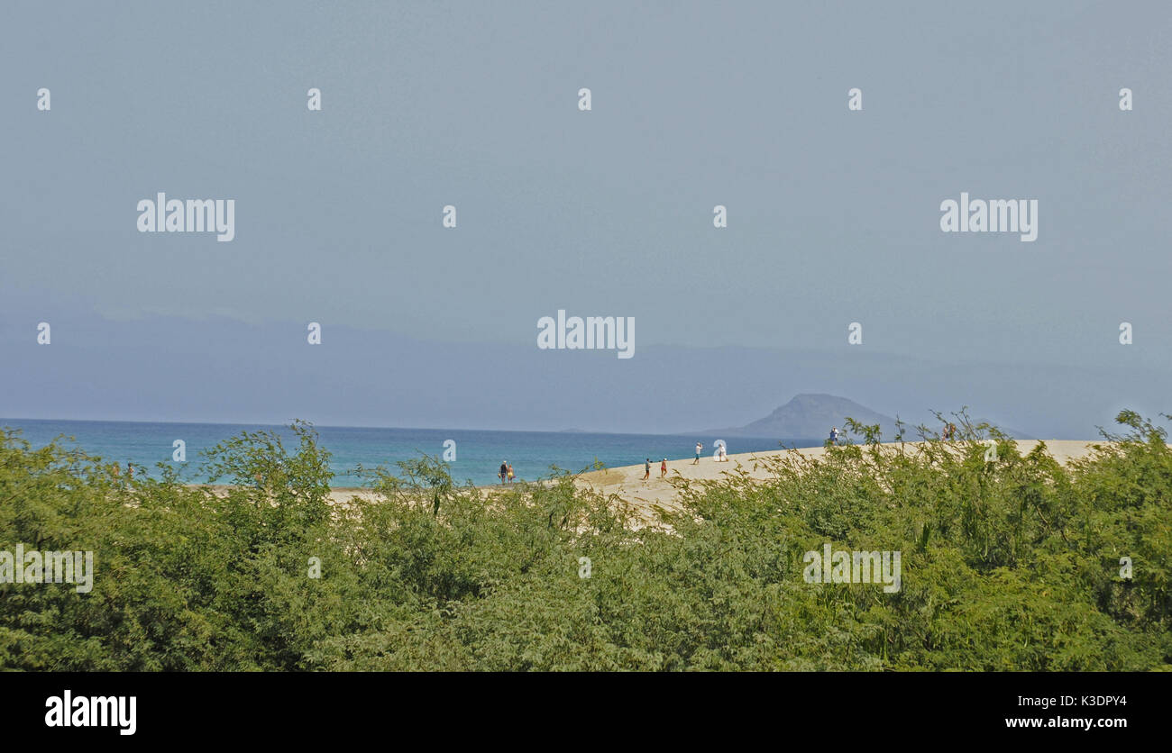Ponta Preta Bach, Santa Maria, Insel Sal, Kap Verde Inseln, Kap Verde Stockfoto