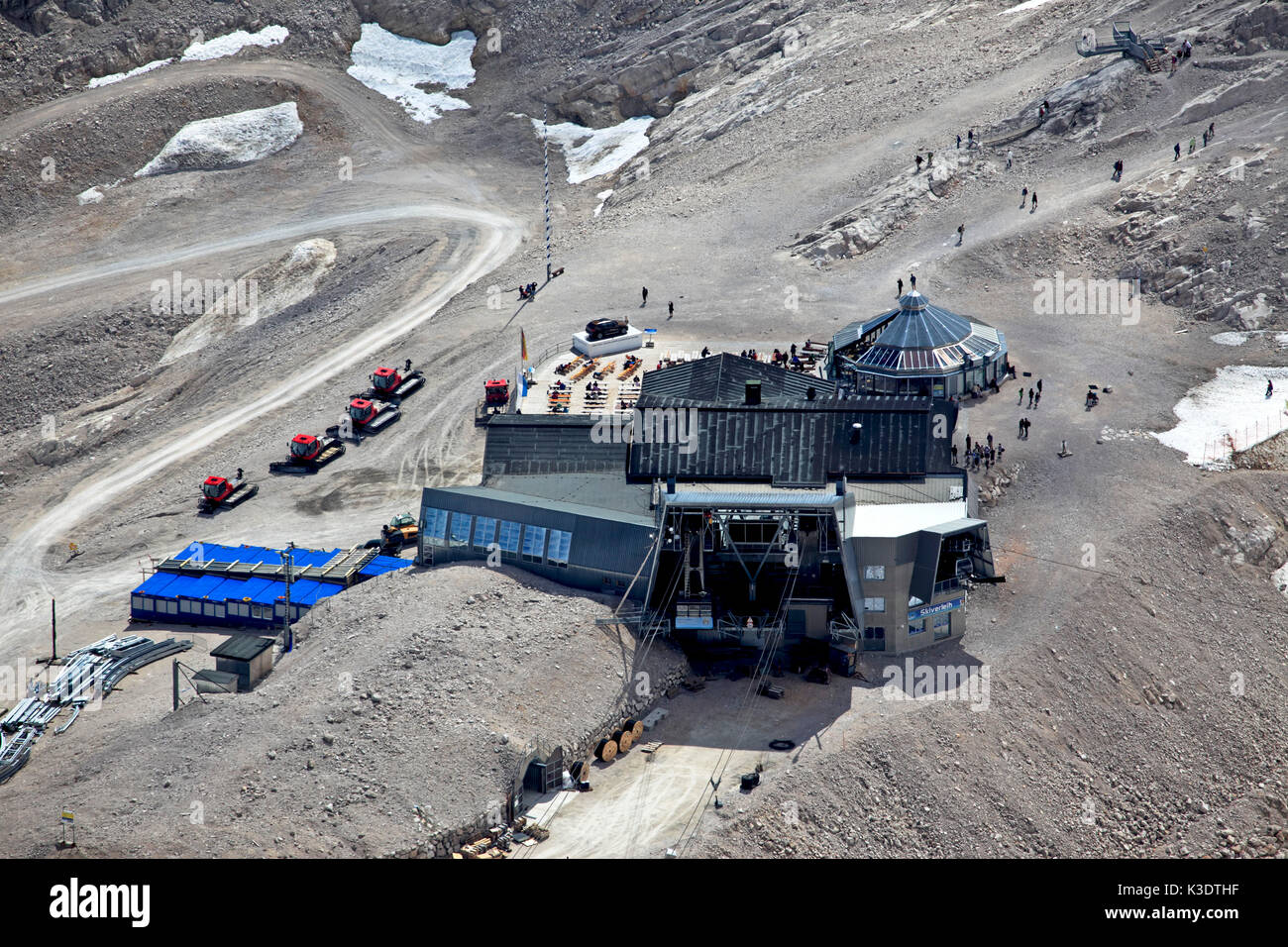 Deutschland, Bayern, Oberbayern, Werdenfelser Land (Region), Zugspitze, Stockfoto