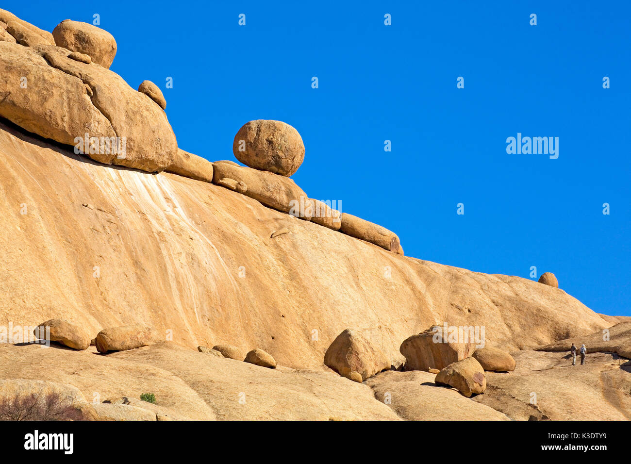 Afrika, Südliches Afrika, Deutsch-Südwest-Afrika, Namibia, Erongo Region, Spitzkoppe, Buschmann Paradies, Stockfoto