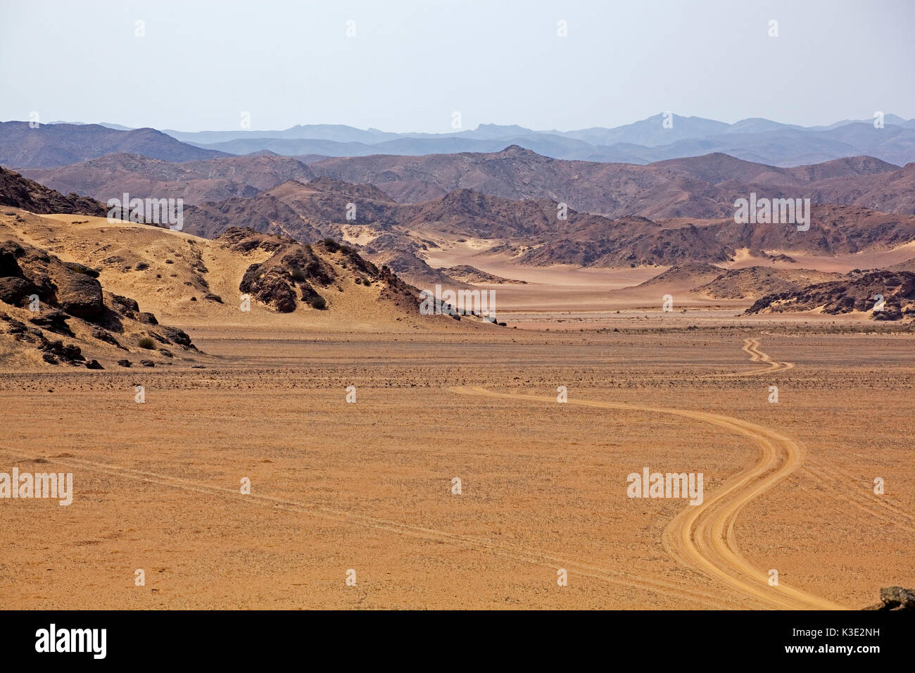 Afrika, Namibia, Erongo Region, Skeleton Coast Park, Hoanibmund, Stockfoto