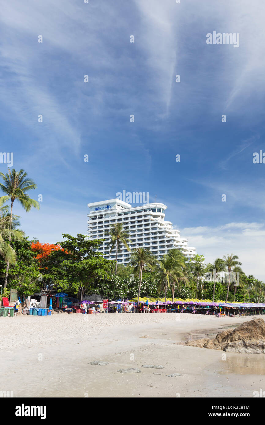 Hilton Hotel, Hua Hin, Thailand Stockfoto