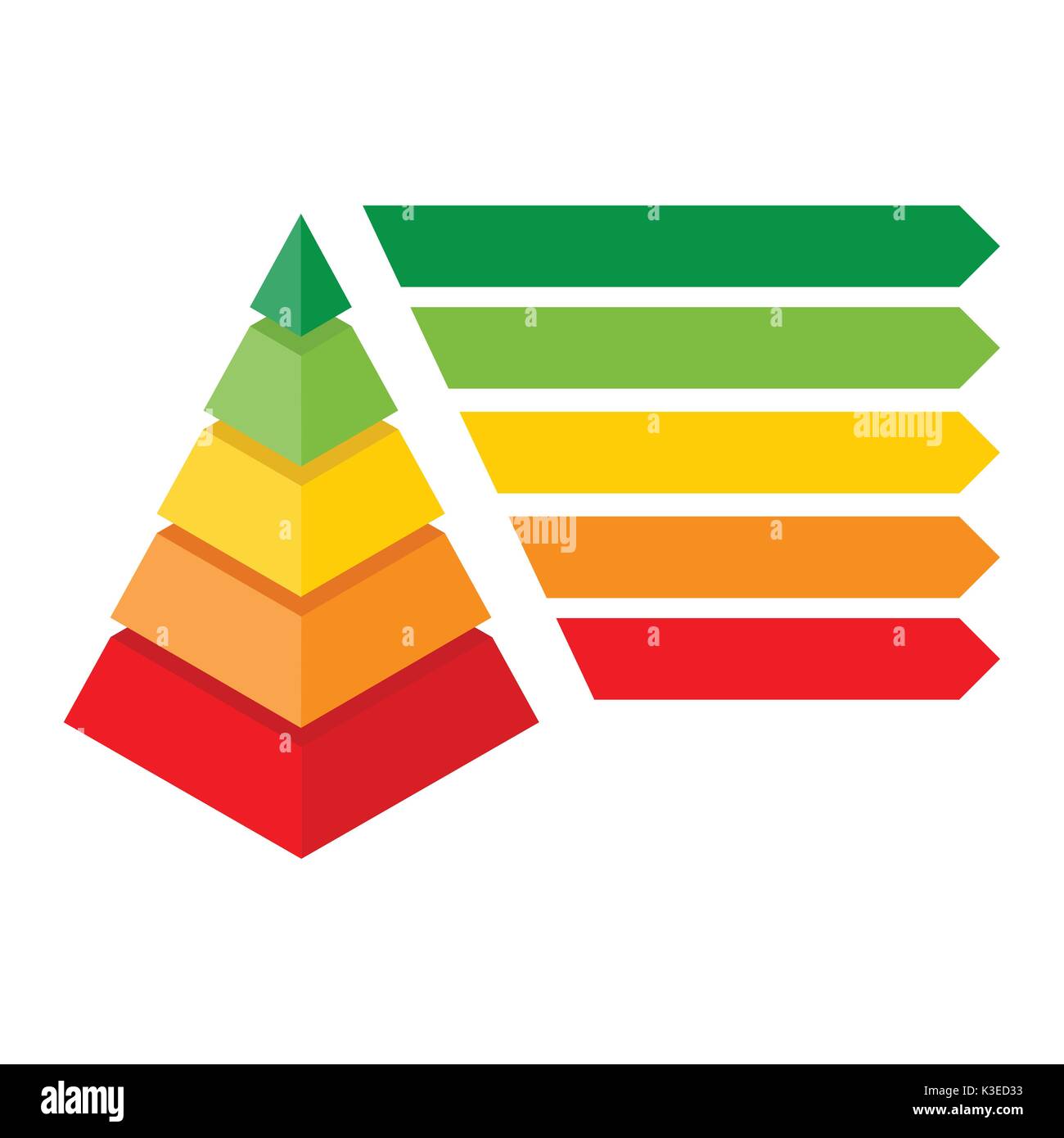 Pyramidendiagramm Vorlage