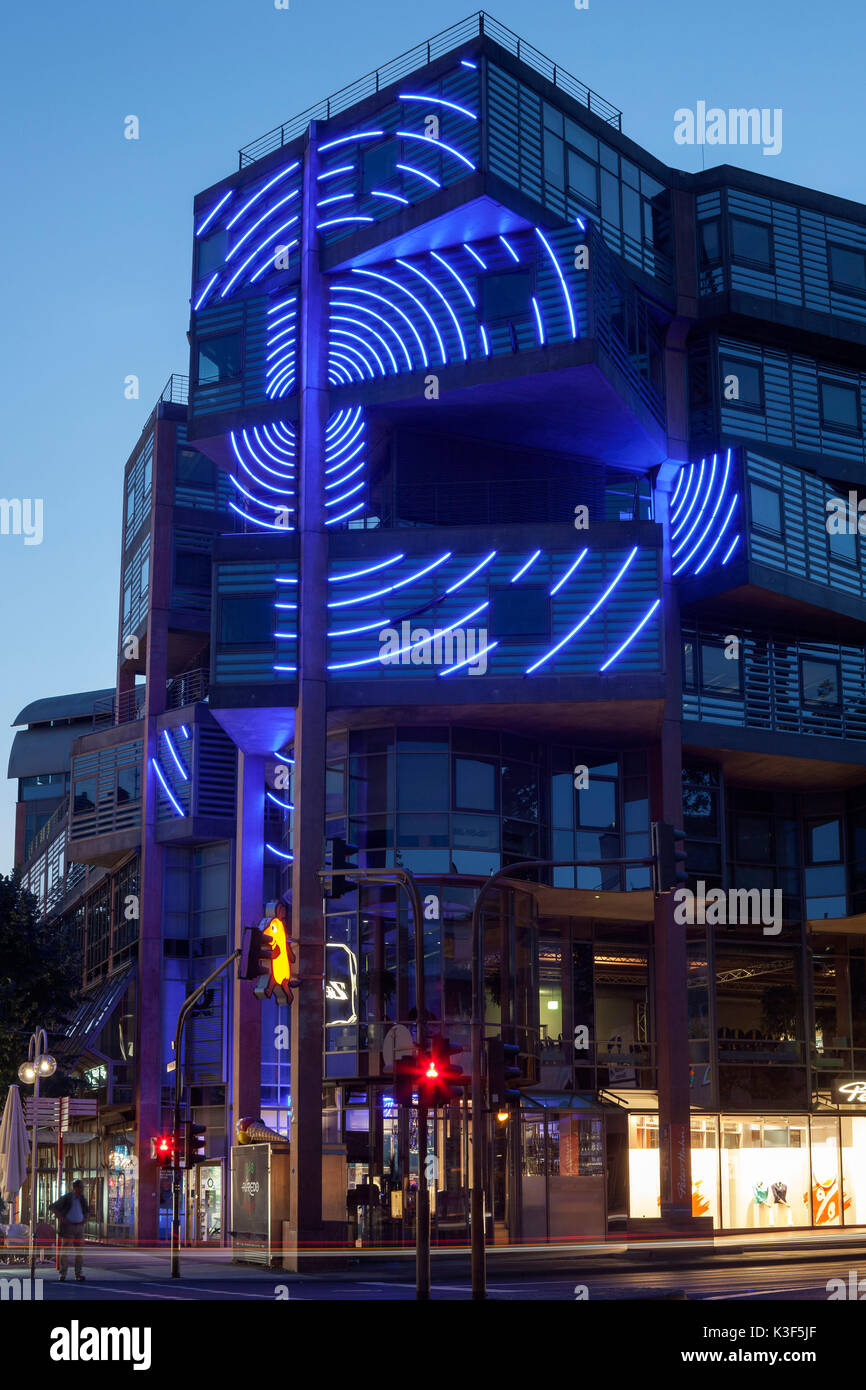 Westdeutsche Radio Arkaden in die Nord-Süd-Route, Köln, Nordrhein-Westfalen, Deutschland Stockfoto