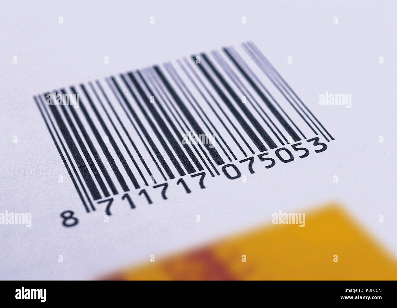 Barcode Stockfoto
