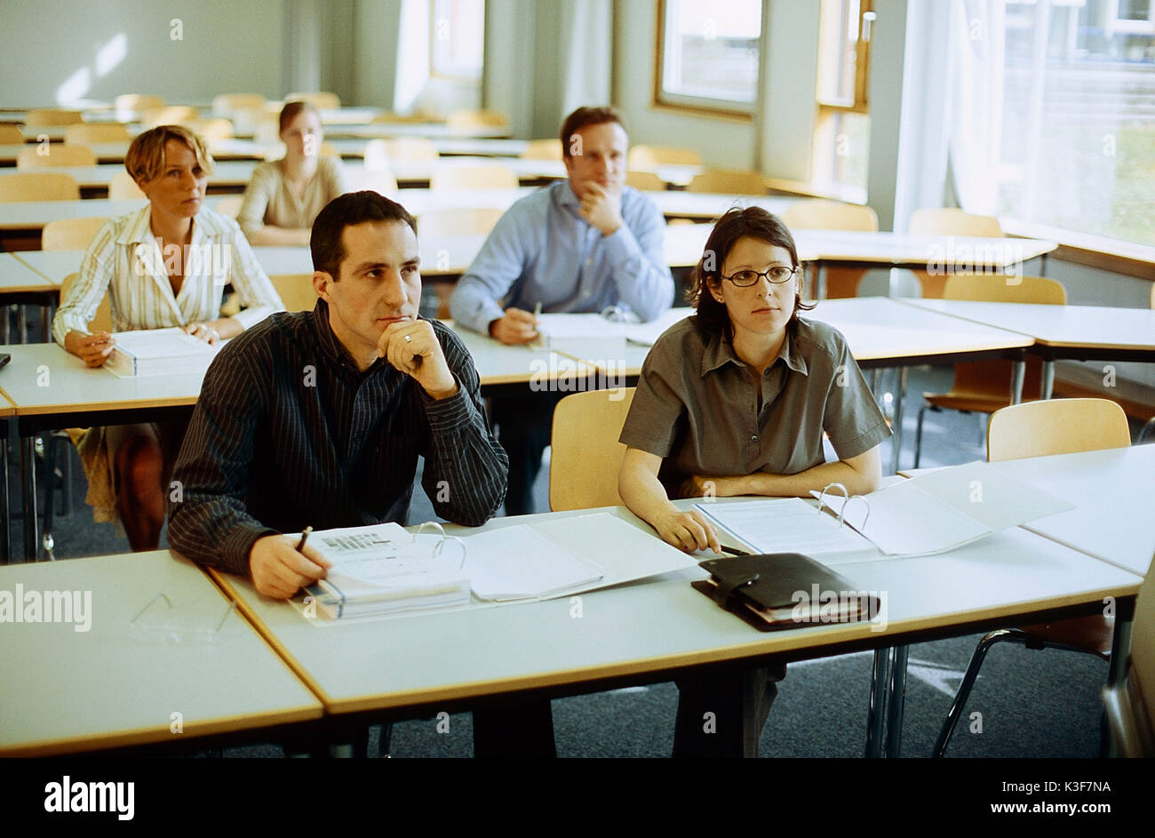 Seminar Teilnehmer Stockfoto