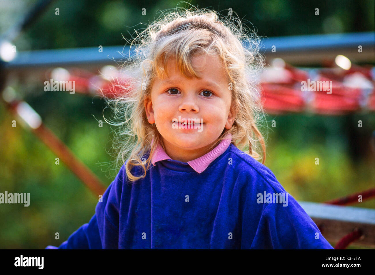 Glückliches Mädchen Stockfoto
