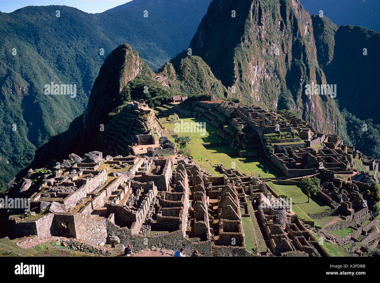 Macho Picchu, Peru Stockfoto